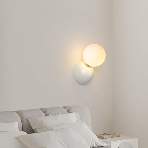 Cream Style Bedroom Bedside Small Wall Lamp