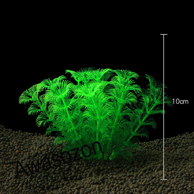 Plastic Simulation Aquatic Plants And Artificial Flowers Aquarium Landscaping