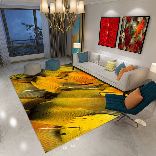 Faux fur rug
