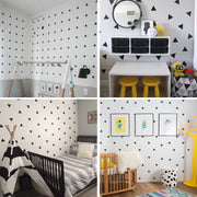 Triangle wall sticker