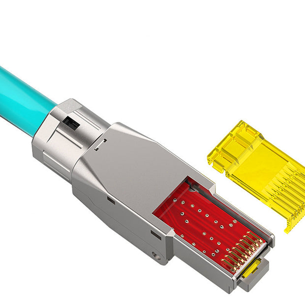 Enmane 6 class 7 class 8 shielded network module custom jumper RJ45 megabit Ethernet cable