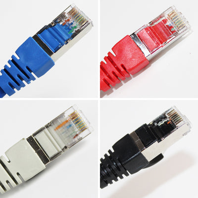Gigabit Double Shielded Network Jumper High-Speed Finished Oxygen-Free Copper Meets Standards