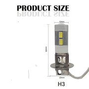H3 H1 LED car fog light