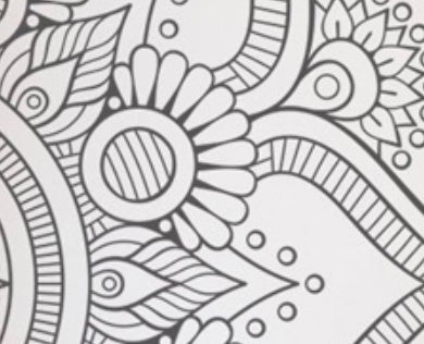 Mandala carved wall sticker