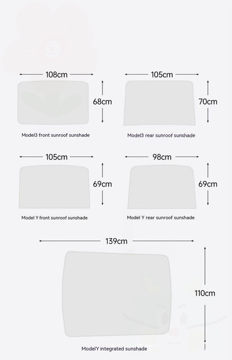 Sunshade Silicone Electrostatic Adsorption Roof Accessories Supplies