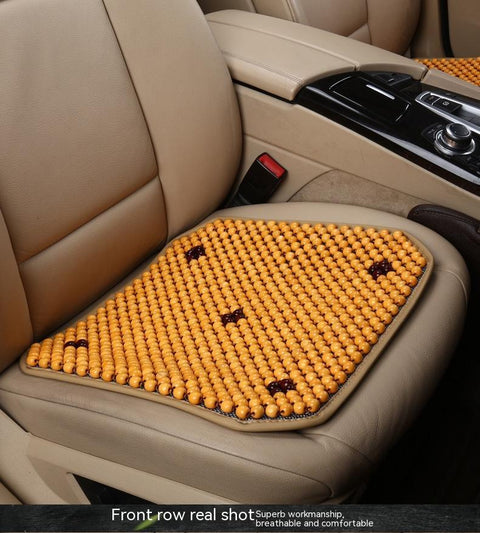 Log Bead Car Seat Cushion