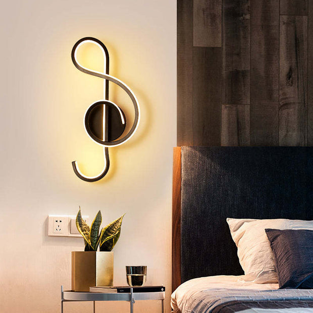 Living Room Balcony Stair Aisle Wall Lamp LED Bedroom Bedside Lamp