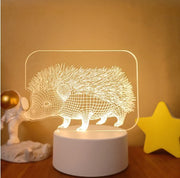 3D Lights Colorful Touch Remote Control LED Visual Lights