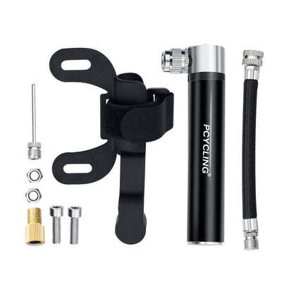 Aluminum Alloy Ball Needle Portable High Pressure Bicycle Inflator