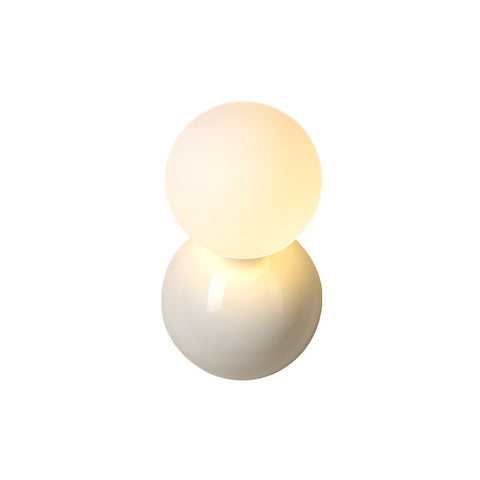 Cream Style Bedroom Bedside Small Wall Lamp