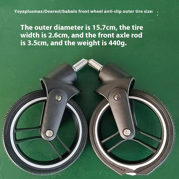 Applicable Stroller Wheels Accessories Compatible