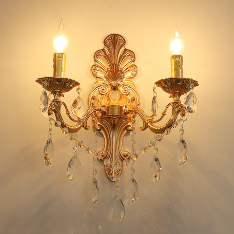European-style Zinc Alloy Wall Lamp Dining Roomliving Room