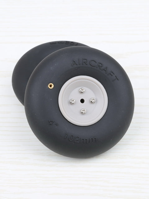 Model Fixed Wing Wheel Rubber Core Can Be Pneumatic Wheels