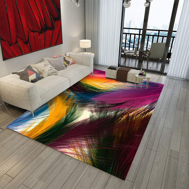 Faux fur rug