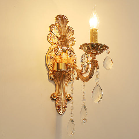 European-style Zinc Alloy Wall Lamp Dining Roomliving Room