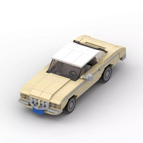 MOC-87354 Movie Unit Blocks On Wheels Assembled Model Boy