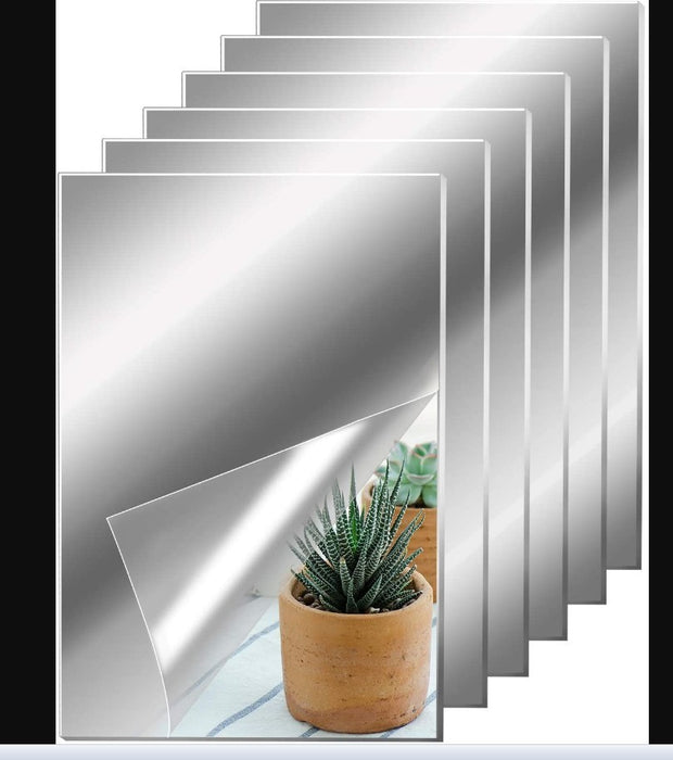 Square Mirror Wall Sticker Acrylic Sticker