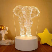 3D Lights Colorful Touch Remote Control LED Visual Lights