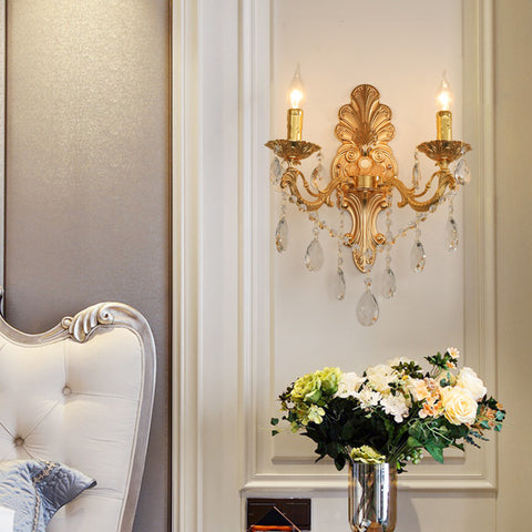 European-style Zinc Alloy Wall Lamp Dining Roomliving Room