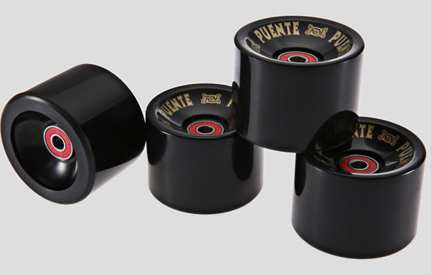 Skateboard Wheels And Red Cover-9 Bearing Combination