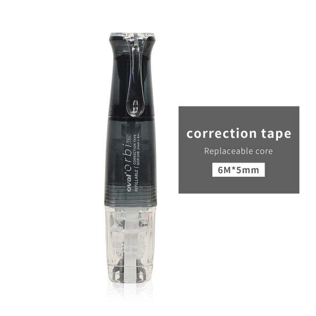 Jumper Pen Type Push Correction Belt Rotating Replaceable Refill