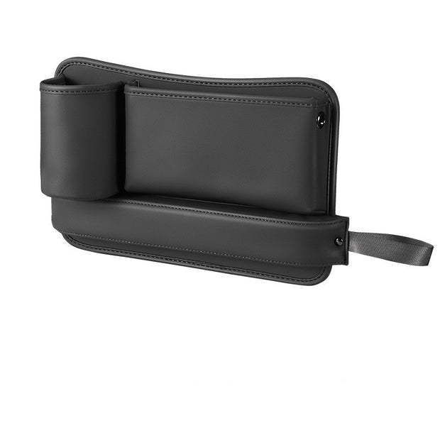 Car Seat Gap Organizer Auto Console Side Storage Box With Cup Holder