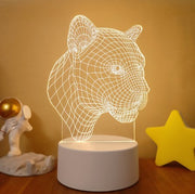 3D Lights Colorful Touch Remote Control LED Visual Lights