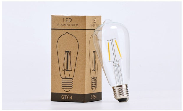 Warm White Yellow Light Retro Edison Bulb